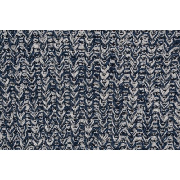 CASLON NEW $69 Shaker Mock Neck Sweater in Blue Ensign Small - Picture 4 of 5